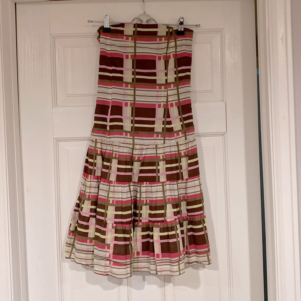 Rip Curl strapless dress with tie back